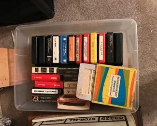 8 track tapes!!