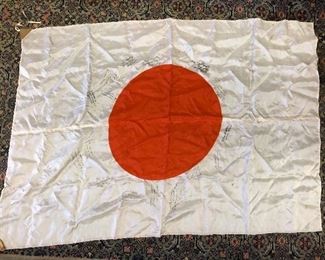 Silk flag from The Korean War