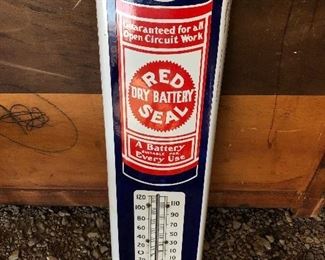 Red seal thermometer 