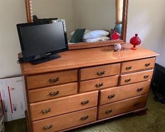 Dresser with Mirror part of Queen bedset