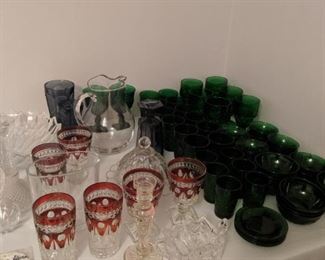 Avon glassware