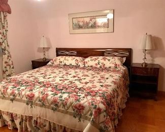 Mahogany king bedroom suite