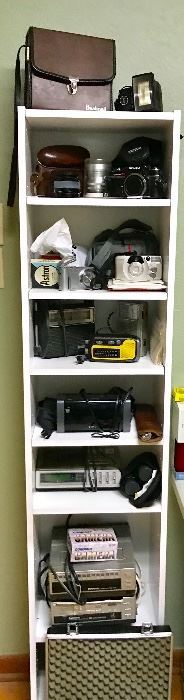 Vintage cameras and electronics