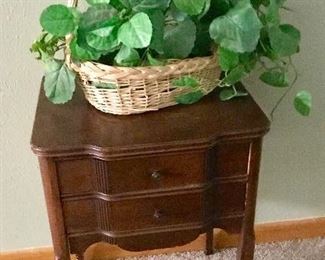 Mahogany occasional table