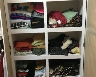 Lots of clothing 