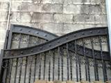 Double Driveway Wrought Iron Gates - 146" x 95"