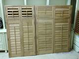 Wood Shutters - various sizes