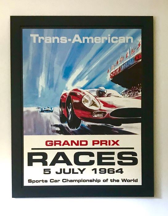 Grand Prix 1964 Framed Print