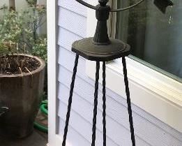 Rustic, industrial decor