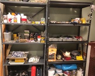 Lots of hardware, tools & home maintenance supplies. 