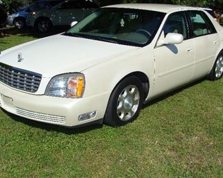 2001 Cadillac Deville - reconstructed title