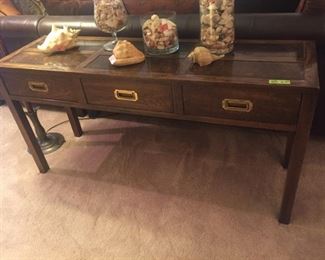 Federal style sofa table