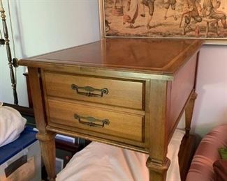 #26 Inlay Top EndTable w/1 drawer 20x28x21 (2) $75 Each $150.00