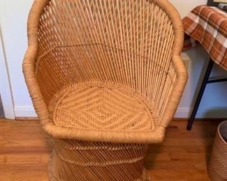 #44	Rattan Chair	 $45.00 	