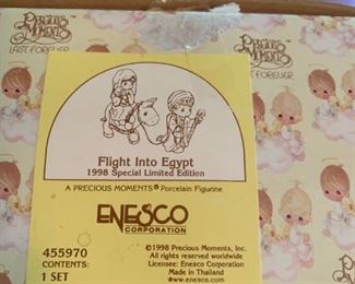 #58 1998 Special Edition Precious Moments Mary & Joseph 455970 $50.00