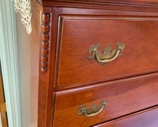 #65	5 drawer Chest of Drawers Dove-tailed 35x19.5x46	 $175.00 	