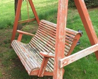 wood swing
