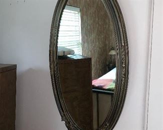 Oval mirror