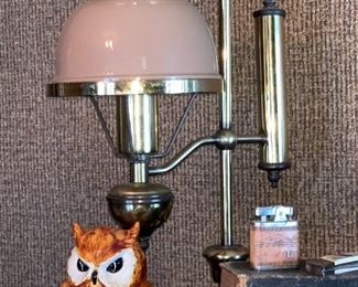 Vintage brass lamp