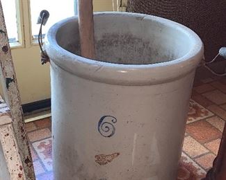#6 Red Wing Crock w/handles