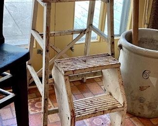 Vintage stepstool