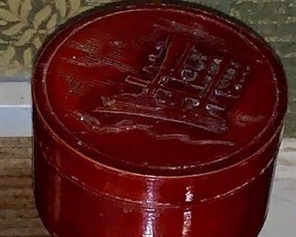 Set of coasters with case