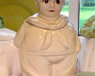 Vintage sailor cookie jar