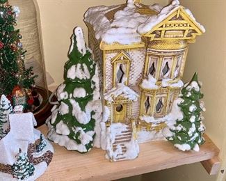 Lighted houses