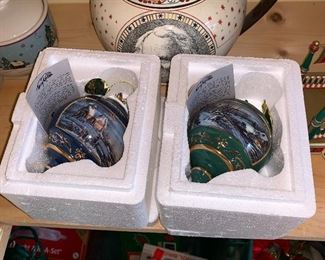 2 Terry Redlin ornaments