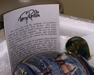 2 Terry Redlin ornaments
