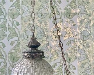 2 of 2 matching vintage hanging lights