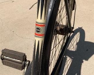 Vintage men's 3 speed Sears bike w/matching women's bike