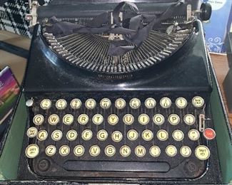 Antique typewriter
