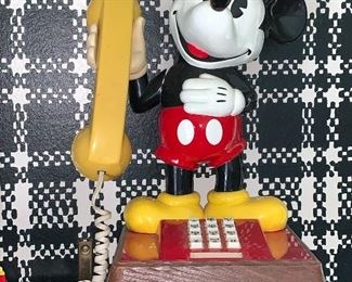 Collectible, Mickey Mouse phone