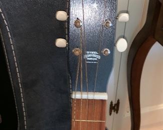 Stella Harmony Acoustic guitar w/case