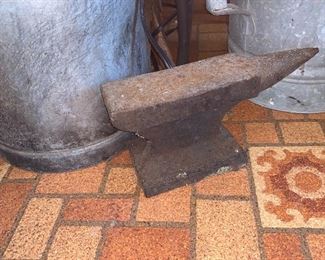 Antique Anvil solid iron