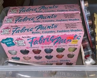 Fabric paints