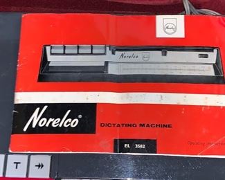 Vintage Norelco Dictating Machine
