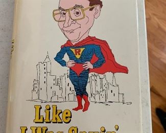 Autographed Mike Royko - Like I Was Sayin... - book