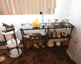 Family Room Left: Shelfl unit & Stuff