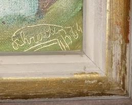 Family Room Left: German Painting