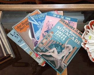 Family Room Left: Sheet Music