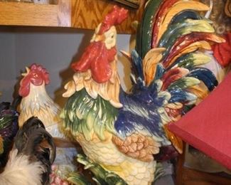 Some of the roosters