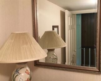 Mirror and Lamp