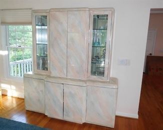 Outstanding China Cabinet - Matches Table - Beautiful Colors