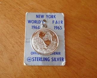 1964 New York World Fair Sterling Charm