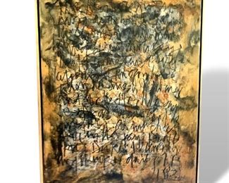Harry Bouras original mid century art collection