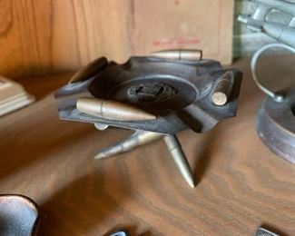 Trench art ashtray