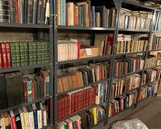 First editions, rare, and general interest books.