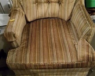 2 matching upholstered occasional chairs
